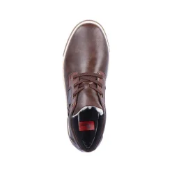 Rieker Men'S Corded Boots Coffee Brown