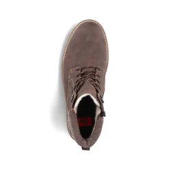 Rieker Men'S Corded Boots Tobacco Brown