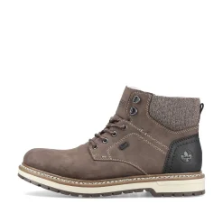 Rieker Men'S Corded Boots Tobacco Brown