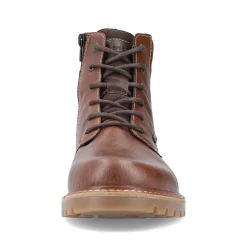 Rieker Men'S Corded Boots Chestnut Brown