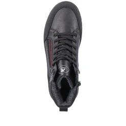 Rieker Men'S Corded Boots Deep Black