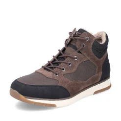 Rieker Men'S Corded Boots, Nut Brown