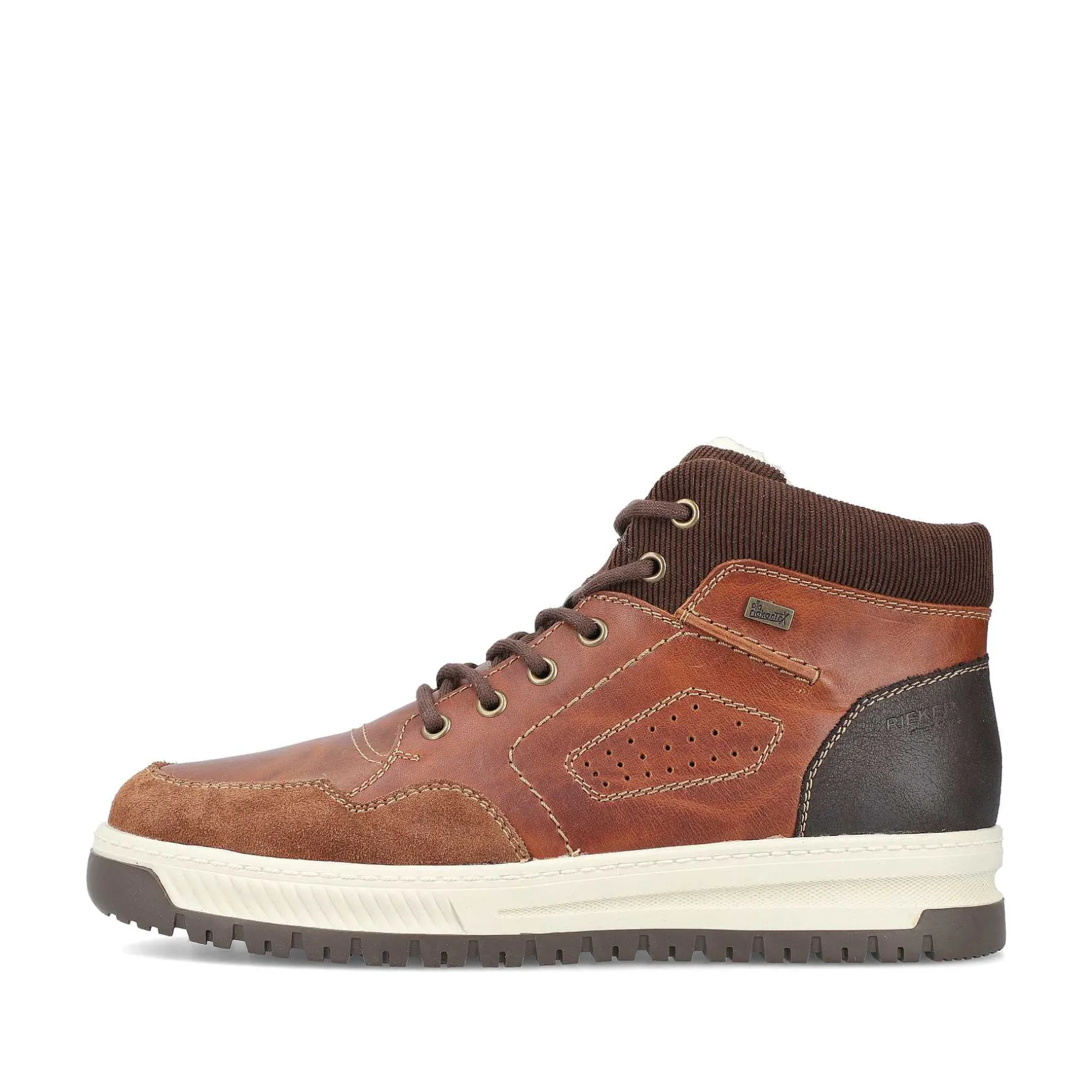Rieker Men'S Corded Boots Fox Brown