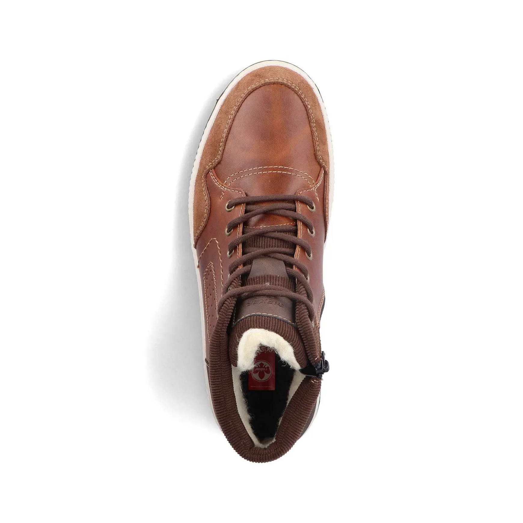 Rieker Men'S Corded Boots Fox Brown