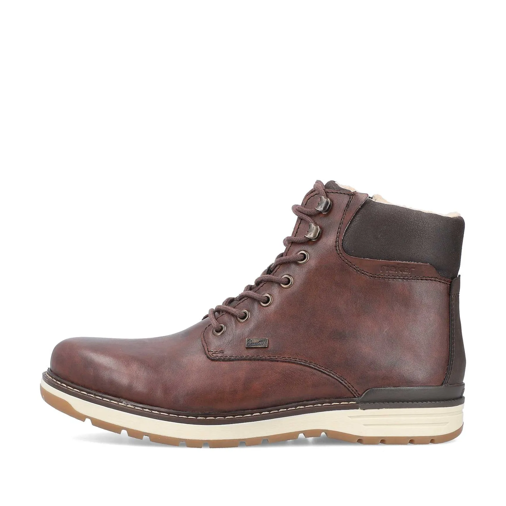 Rieker Men'S Corded Boots, Nut Brown