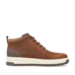 Rieker Men'S Corded Boots Mocha Brown