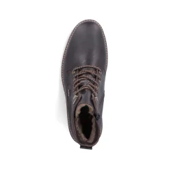 Rieker Men'S Corded Boots Coffee Brown