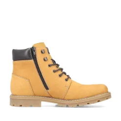 Rieker Men'S Corded Boots Golden Yellow