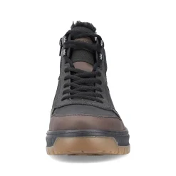 Rieker Men'S Corded Boots Asphalt Black