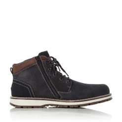 Rieker Men'S Laced Boots Pacific Blue