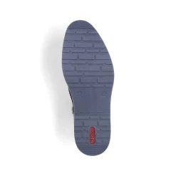 Rieker Men'S Lace-Up Shoes Navy Blue