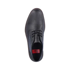 Rieker Men'S Lace-Up Shoes Jet Black