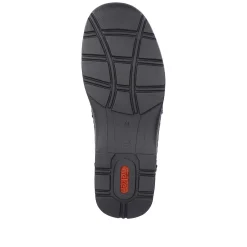 Rieker Men'S Lace-Up Shoes Asphalt Black