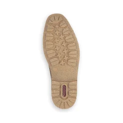 Rieker Men'S Lace-Up Shoes Caramel Brown