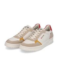 Rieker Men'S Low Sneaker Vanilla-White Clay-Beige