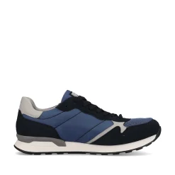 Rieker Men'S Low Sneakers Ocean Blue