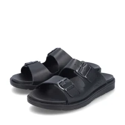 Rieker Men'S Mules Deep Black