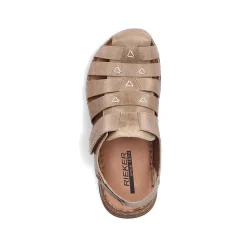 Rieker Men'S Sandals Nut Brown