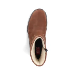 Rieker Men'S Short Boots Copper Brown