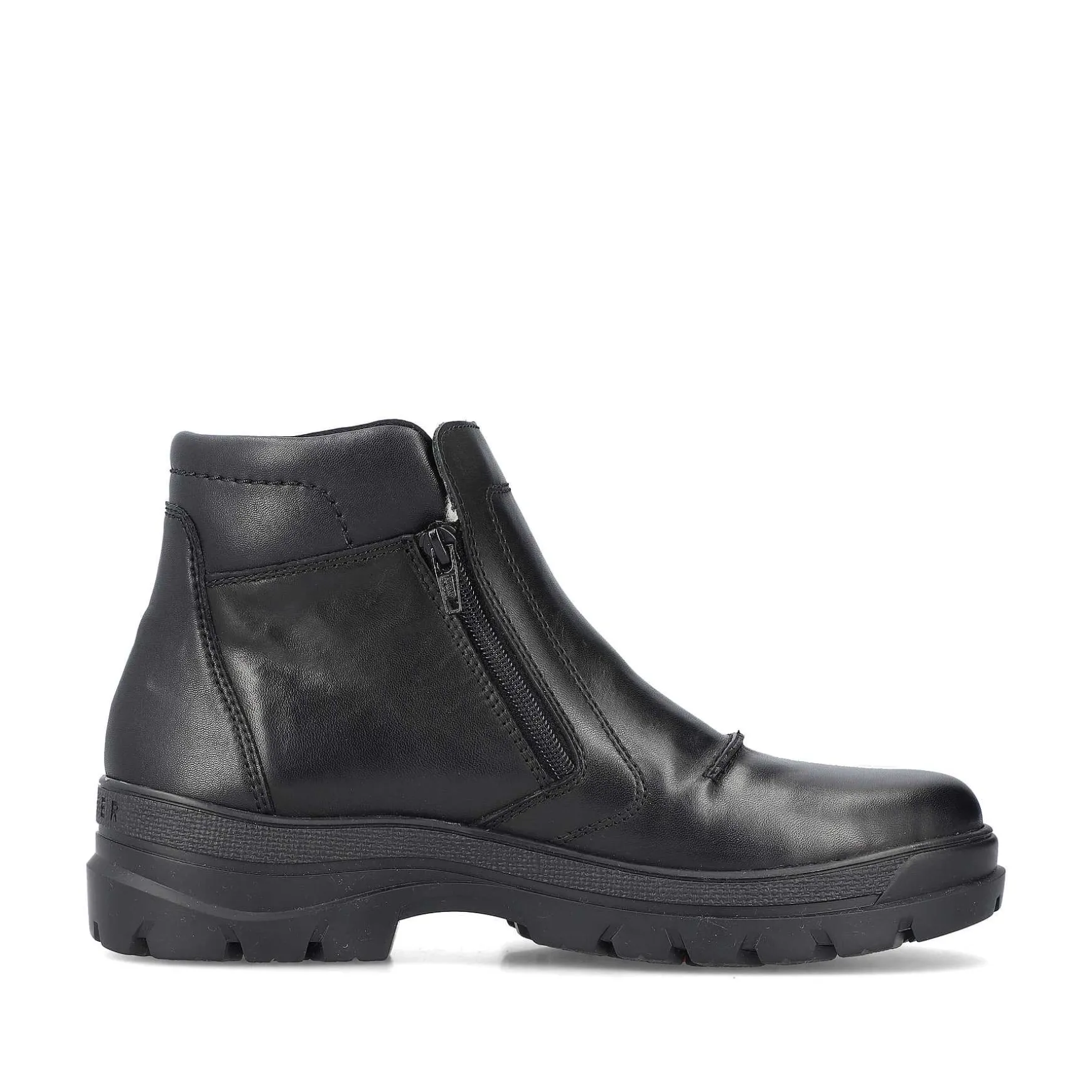 Rieker Men'S Short Boots Graphite Black