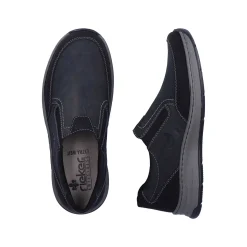 Rieker Men'S Slippers Asphalt Black