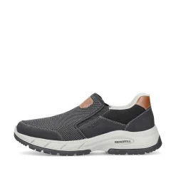 Rieker Men'S Slippers Asphalt Gray