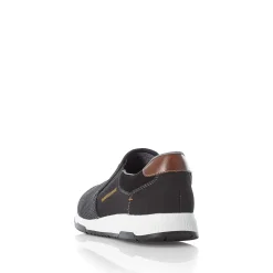 Rieker Men'S Slippers Asphalt Black