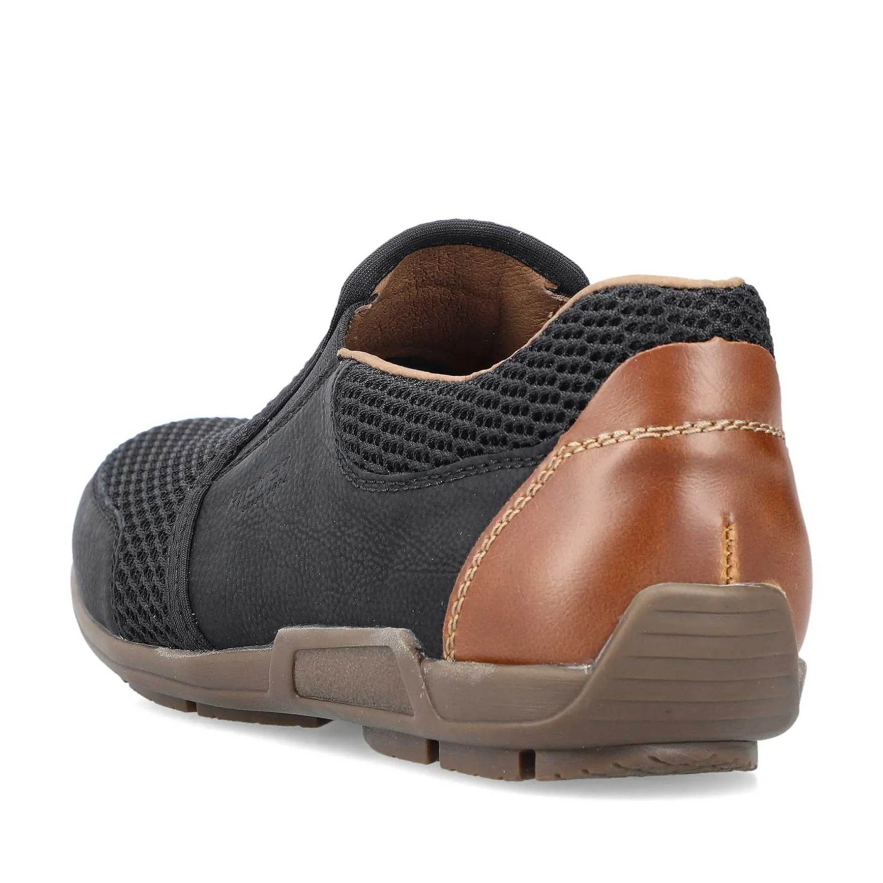 Rieker Men'S Slippers Asphalt Black