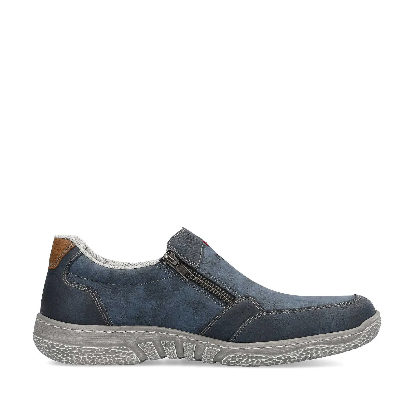Rieker Men'S Slippers Blue Gray