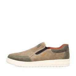 Rieker Men'S Slippers Brown-Beige