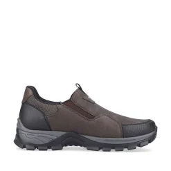 Rieker Men'S Slippers Espresso Brown