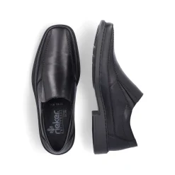 Rieker Men'S Slippers Glossy Black