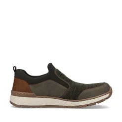Rieker Men'S Slippers Green Grey