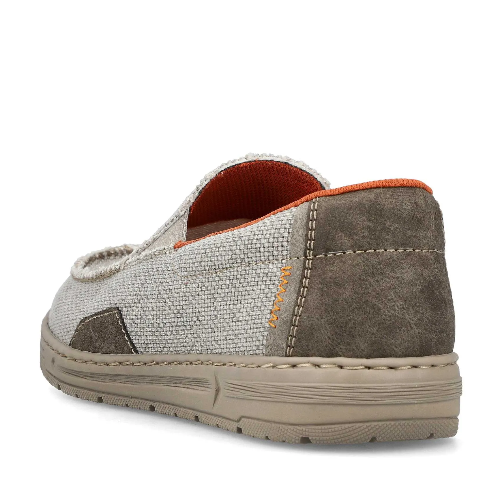 Rieker Men'S Slippers Light Beige-Orange