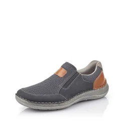 Rieker Men'S Slippers Navy Blue