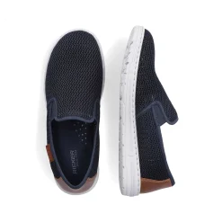 Rieker Men'S Slippers Navy Blue