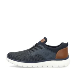 Rieker Men'S Slippers Navy Blue