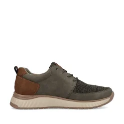 Rieker Men'S Slippers Olive Green