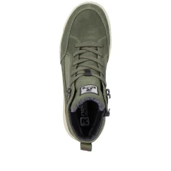 Rieker Men'S Sneaker High Khaki Green