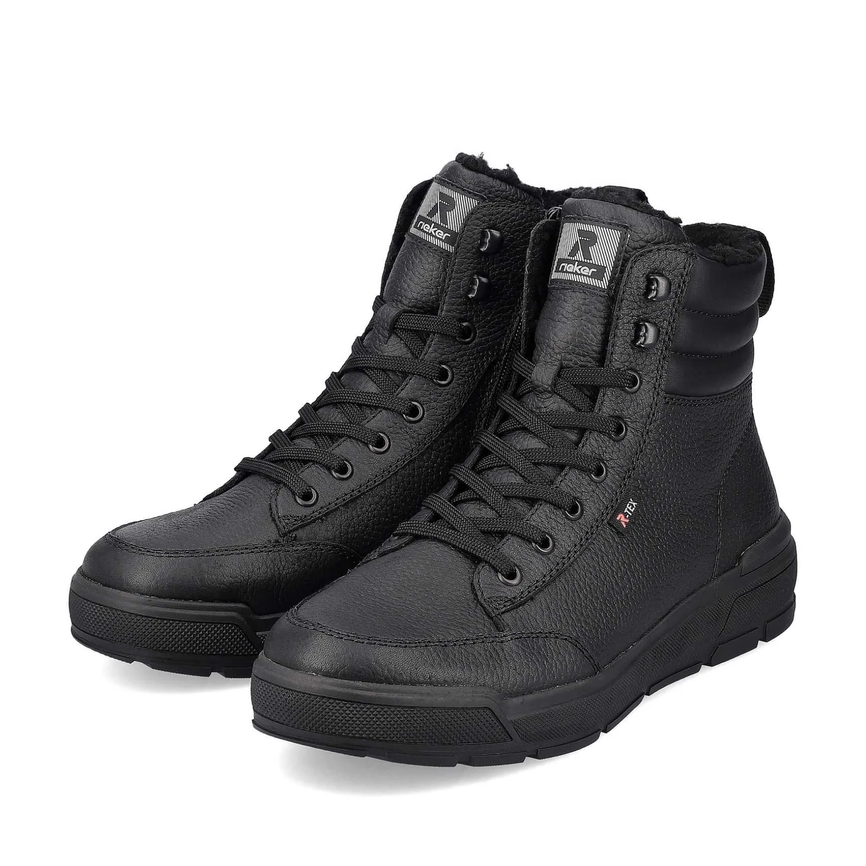 Rieker Men'S Sneaker High Midnight Black