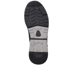 Rieker Men'S Sneaker Low Carbon-Black Silver-Grey