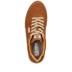 Rieker Men'S Sneaker Low Caramel Brown
