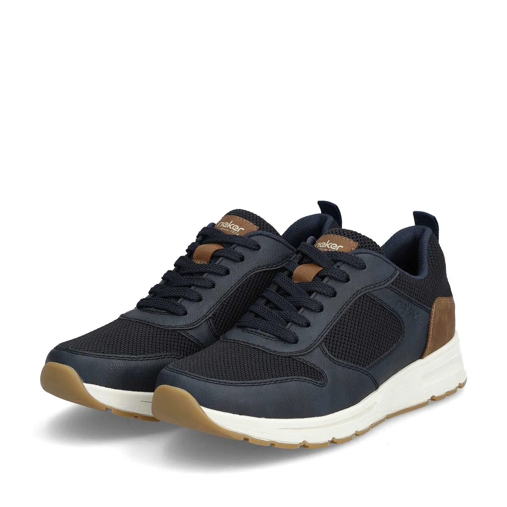 Rieker Men'S Sneaker Low Dark Blue