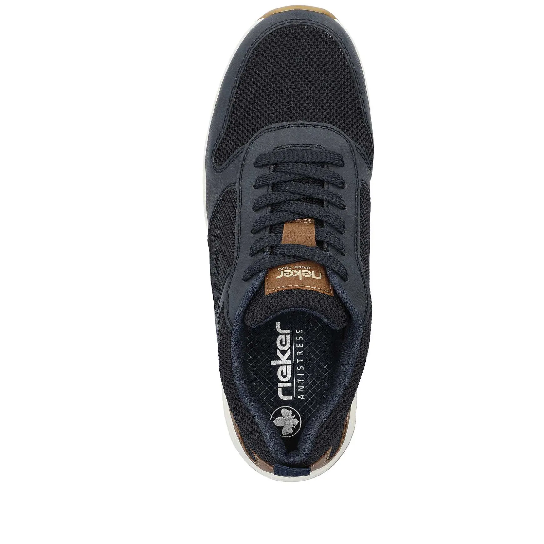 Rieker Men'S Sneaker Low Dark Blue