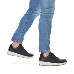 Rieker Men'S Sneaker Low Night Black