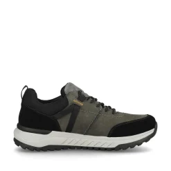 Rieker Men'S Sneaker Low Steel-Grey Deep-Black