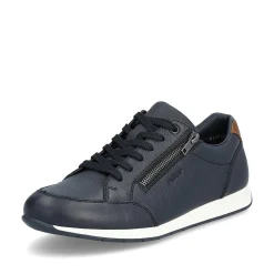 Rieker Men'S Sneaker Low Steel Blue