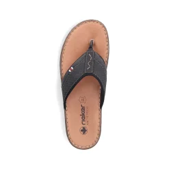 Rieker Men'S Toe Separator Graphite Black