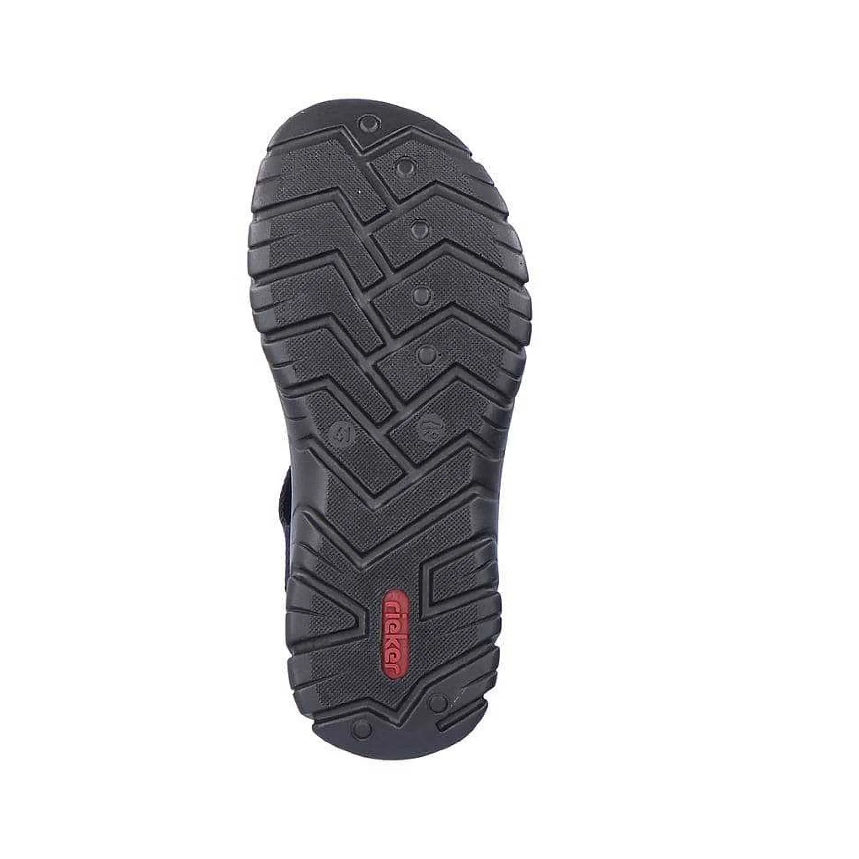 Rieker Men'S Trekking Sandals Navy Blue