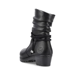 Rieker Women'S Ankle Boots Jet Black